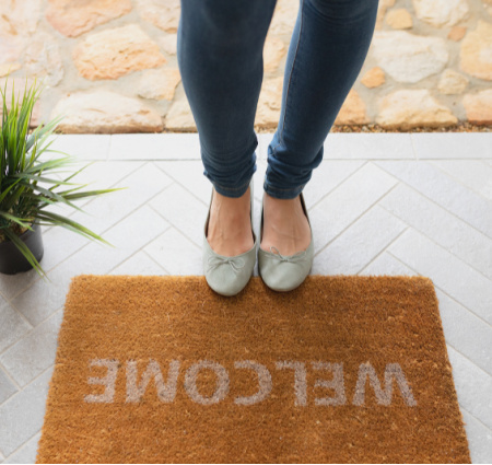 welcome mat welcome mat